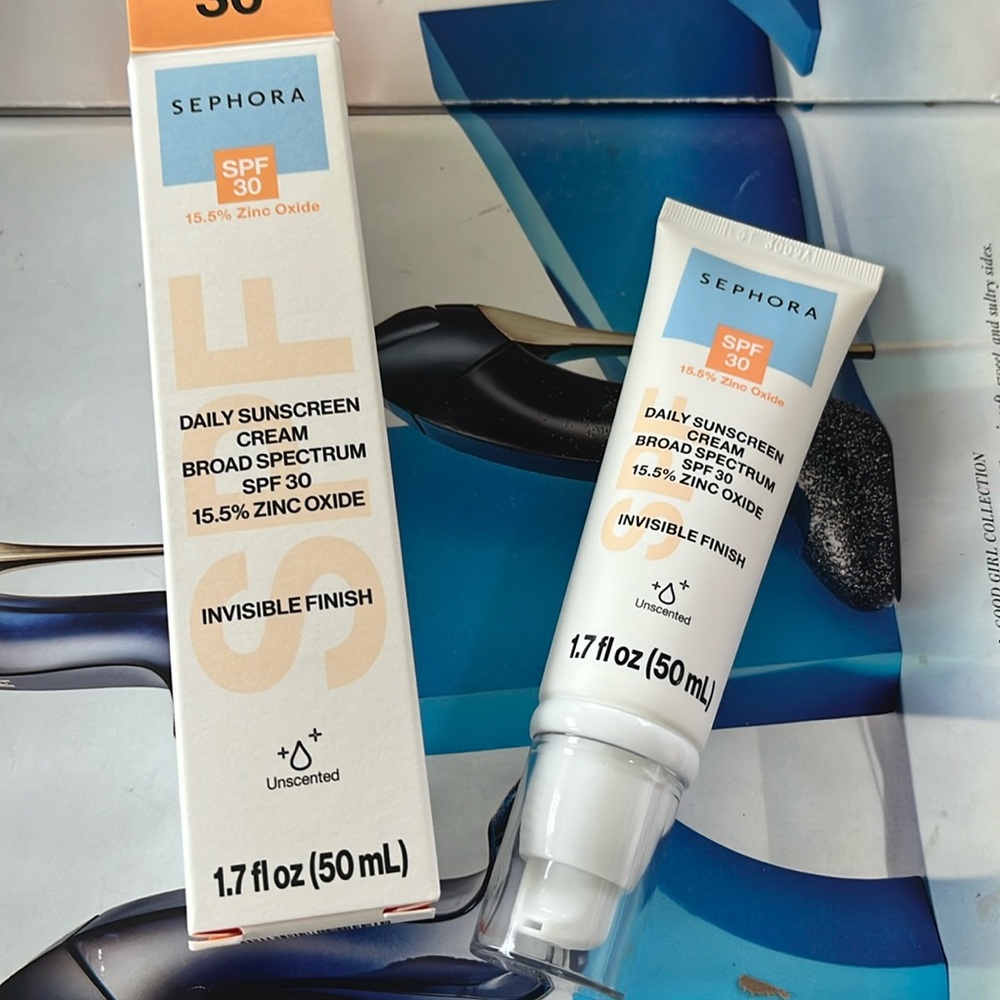 Sephora Collection Daily Sunscreen Cream SPF 30 1.7 oz/50ml exp 12/2025
